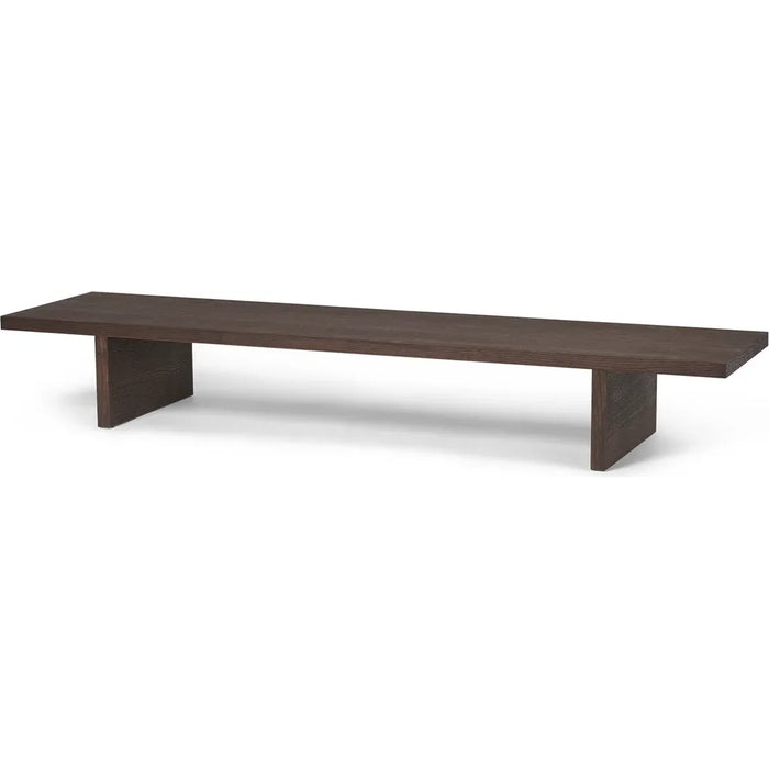 Photo of Kona Display Table - Sofabord - Dark Stained - W140 X H20 X D34 Cm