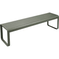 Bellevie Bench Rosemary - Garden Benches - Pagnon & Pelhaître - Green - Metal