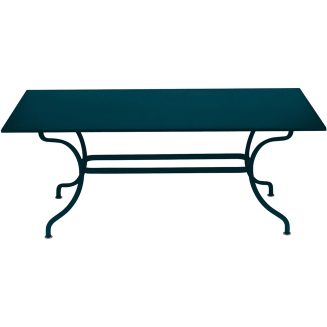 Photo of Romane Table 180 X 100 Cm, Acapulco Blue - Matbord Utomhus - Blå - Metall