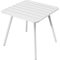 Thumbnail photo of Luxembourg Four Leg Table 80 X 80 Cm, Cotton White - Matbord Utomhus - Frédéric Sofia - Vit - Metall