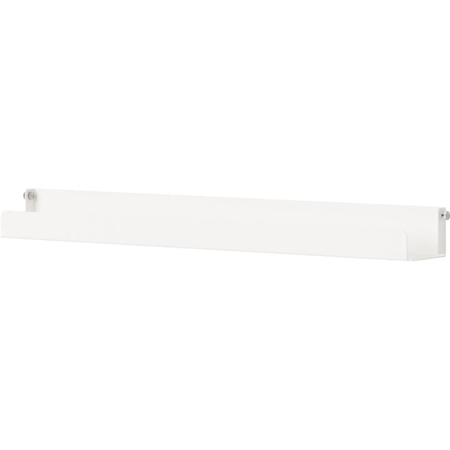 Photo of New Works Pocket Shelf - Hylde - White - H7.5 X W80 X D10 Cm