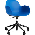 Form Armchair Swivel 5w Gas Lift Alu - Kontorstol - Black Aluminium / 3
