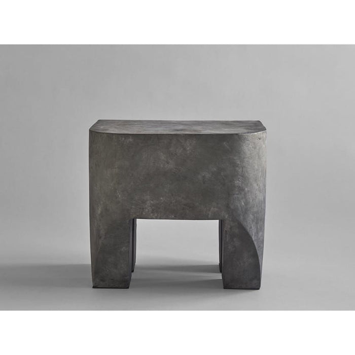 Photo of Sculpt Stool - Concrete - Stools - Kristian Sofus Hansen, Tommy Hyldahl - Grey - Stone