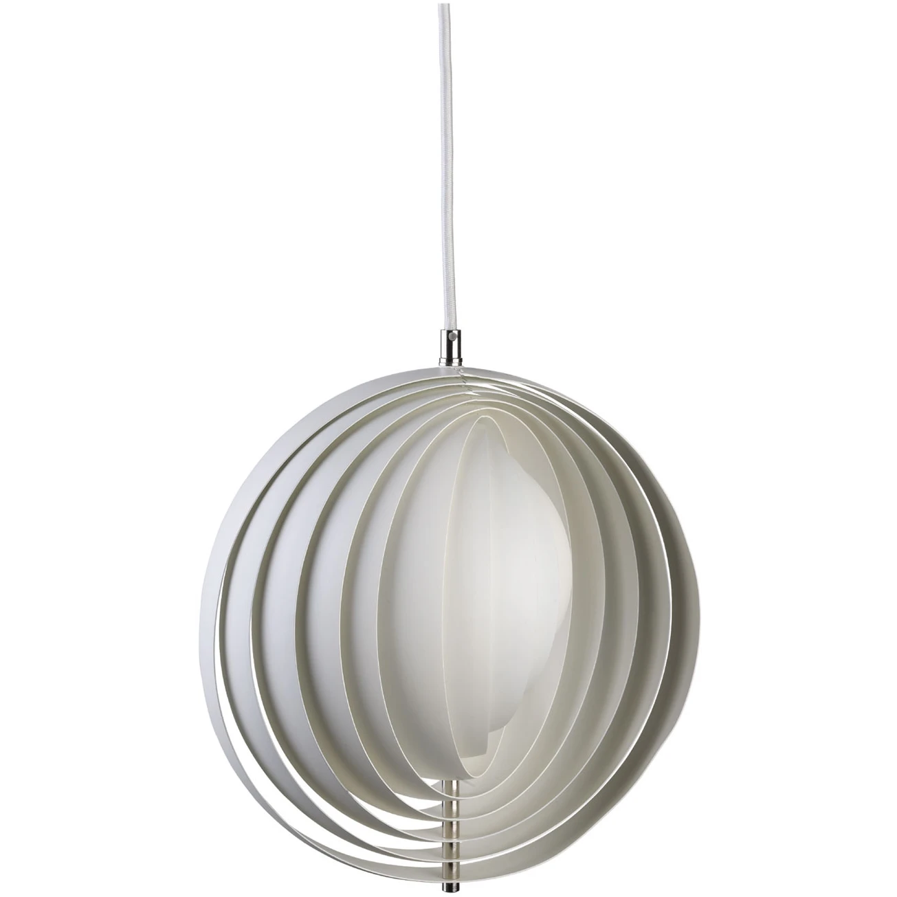 Moon Pendant Ø34 - Pendellampor - Verner Panton - Vit