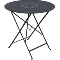 Thumbnail photo of Floréal Table Ø 77 cm, Anthracite - Outdoor dining table - Grey - Metal