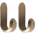 Thumbnail photo of Curve Mini Hooks 2 Pcs.