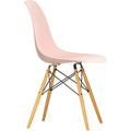 Eames Plastic Chair Dsw - 41 Pale Rose - Golden Maple - Matstolar - Charles & Ray Eames - Rosa - Metall/trä/plast