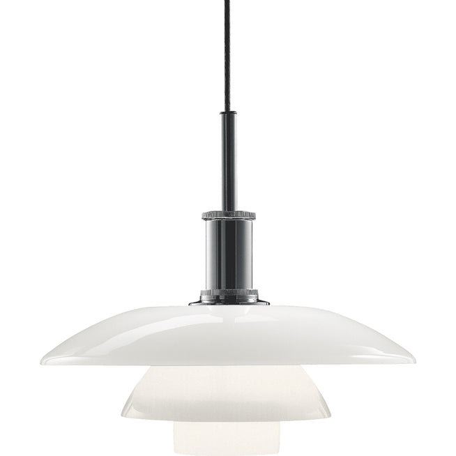 Photo of Ph 41/2-4 Glass Hanging Lamp Chrome
