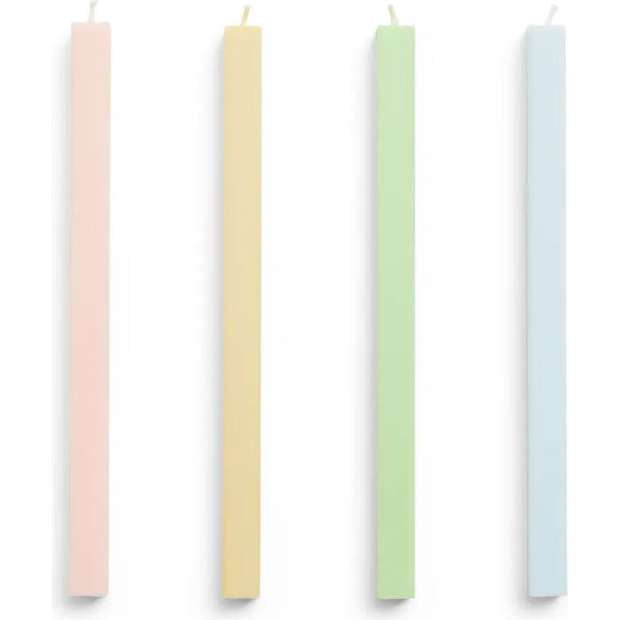 Photo of Square Candle 4 pcs., pastel from Hay