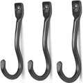 Thumbnail photo of Curvature - Hook - Knager - Black Brass - Single - W3 X H19,7 X D5,8 Cm