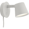 Thumbnail photo of Tip Wall Lamp Grey - Bedside lamps - Jens Fager - Grey