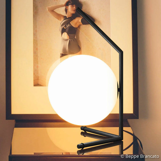 Photo of Ic T1 Low Table Lamp Matte Black