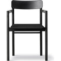 Thumbnail photo of Post 3445 Armchair Oak Black Lacquer