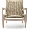 Thumbnail photo of Carl Hansen - Ch25, White oiled oak, black braided paper string - Armchairs - Hans J. Wegner - Wood - Natural material/wood