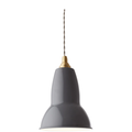 Thumbnail photo of Original 1227 Brass Pendant Lamp Elephant Grey - Pendellampor - George Carwardine - Grå