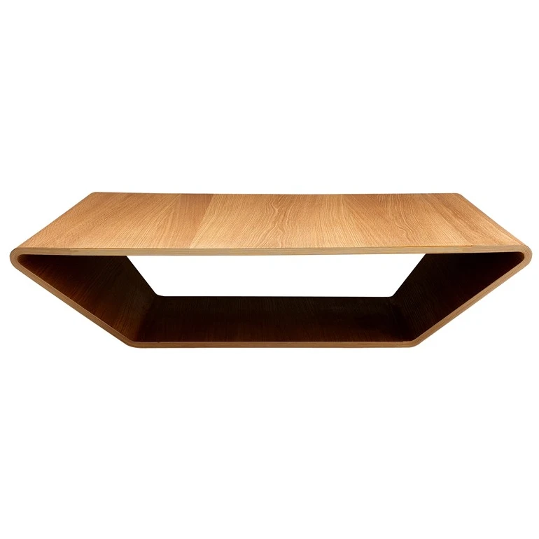 Brasilia Coffee Table Oak Natural Lacquer