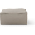 Thumbnail photo of Catena Pouf Square - Cotton Linen - Natural
