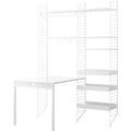 Thumbnail photo of String Floorboard 200, White, 2-pack - Shelving - Nils Strinning - White - Metal