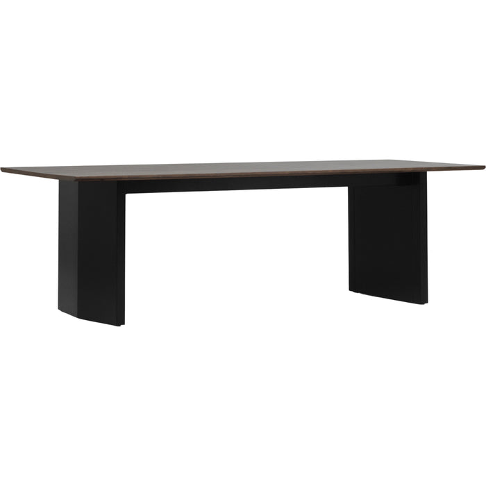 Photo of Panel Table 90 X 250 Cm Black Dark Brown - Matbord - Simon Legald - Brun - Metall/trä