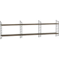 Thumbnail photo of String Wall Rack 50x20, Black, 2-pack - Shelving - Nils Strinning - Black - Metal
