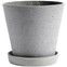 Flowerpot With Saucer, XXXL Ø34 Cm