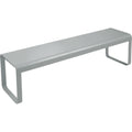Bellevie Bench Storm Grey - Garden Benches - Pagnon & Pelhaître - Grey - Metal