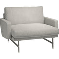 Thumbnail photo of Lissoni Pl110s Pouf 67x75 Cm Clay 012-rostfritt Stål