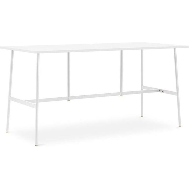 Photo of Union Bar Table - Højbord - Hvid - H95,5 - L: 190 X D: