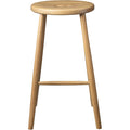 Thumbnail photo of J27c Counter Bar Stool Oak Nature Lacquered