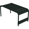 Luxembourg Large Low Table/bench, Liquorice 42 - Småbord & Sidobord Utomhus
