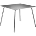 Thumbnail photo of M21 Brick Garden Table 90x90 cm - Stainless Steel/Stone