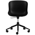 Thumbnail photo of Hyg Chair Swivel Frame 5w Gas Lift - Office Chair - Seat: Black / Frame: Black Aluminium - L: 72.5 x D: 72.5 x H: 78/92 x Sh: 38/52 cm