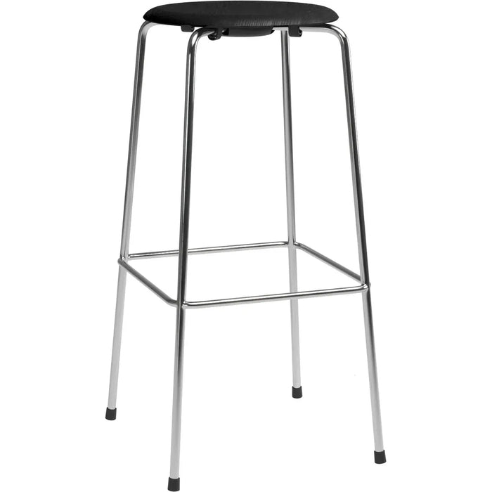 Photo of High Dot Bar Stool Black Ash-chrome