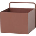 Thumbnail photo of Wall Box - Square - Plantestand - Sort - W15,6 X H15,6 X D14,6 Cm