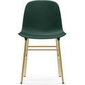 Form Chair Steel - Brass