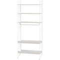 Thumbnail photo of String Floorboard 200, White, 2-pack - Shelving - Nils Strinning - White - Metal