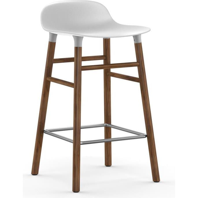 Photo of Form Bar Stool 65 Cm Walnut