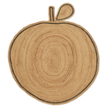 Thumbnail photo of Apple Braided Jute Rug - Gulvtæppe - Apple Braided Jute Rug - Natural - W110 X D1 X H120 Cm