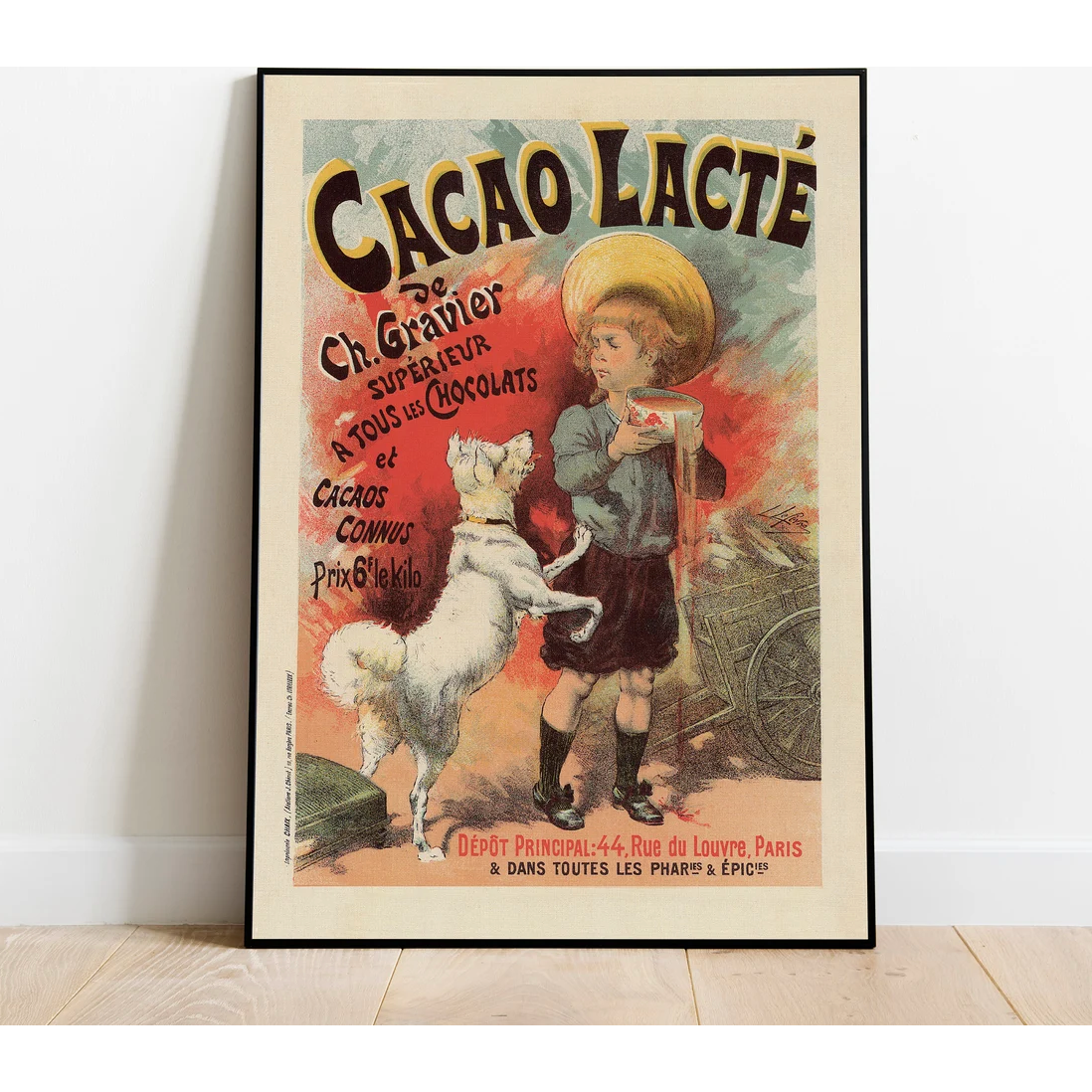 Cacao Lacte Poster