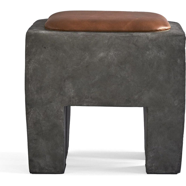 Photo of Sculpt Stool - Concrete - Stools - Kristian Sofus Hansen, Tommy Hyldahl - Grey - Stone