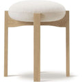 Thumbnail photo of Pioneer Stool 6830 / By Maria Bruun - Skammel - Hallingdal 200 / Oak Lacquered - Ø41 X H46 Cm