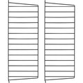 Thumbnail photo of String Wall Rack 75x30, Black, 2-pack - Shelving - Nils Strinning - Black - Metal