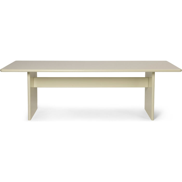 Photo of Rink Dining Table - Spisebord - Eggshell - W90 X H74 X