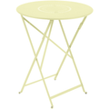 Thumbnail photo of Floréal Table 60 Cm Frosted Lemon A6 - Matbord Utomhus - Gul - Metall