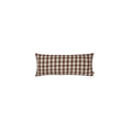 Thumbnail photo of Bothy Check Cushion 32x72 Cm - Cinnamon/grey Green