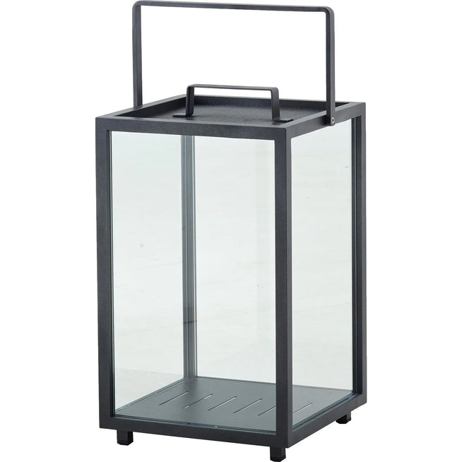 Photo of Lighthouse Outdoor Lantern - Lava Grey - Large - W: 33 X D: 33 X H: 54 Cm
