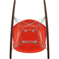 Thumbnail photo of Eames Plastic Armchair Rar - 03 Poppy Red - Chrome Base - Dark Maple - Dining Chairs - Metal/wood/plastic