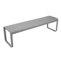 Bellevie Bench Storm Grey - Garden Benches - Pagnon & Pelhaître - Grey - Metal