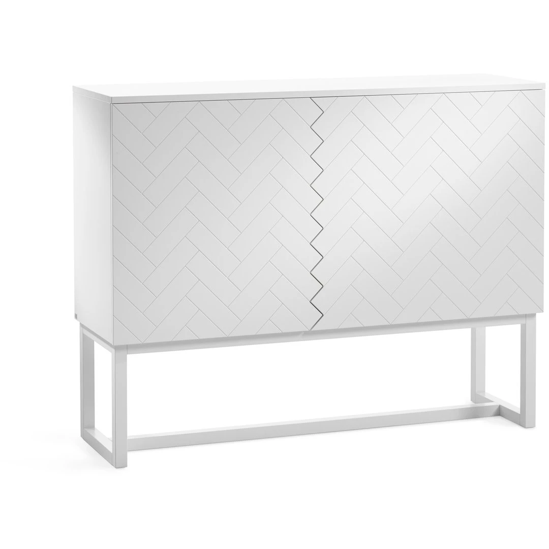 A2 Story Cabinet White-white Leg