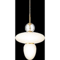 Thumbnail photo of Rizzatto 43 Pendant Opal/satin Brass